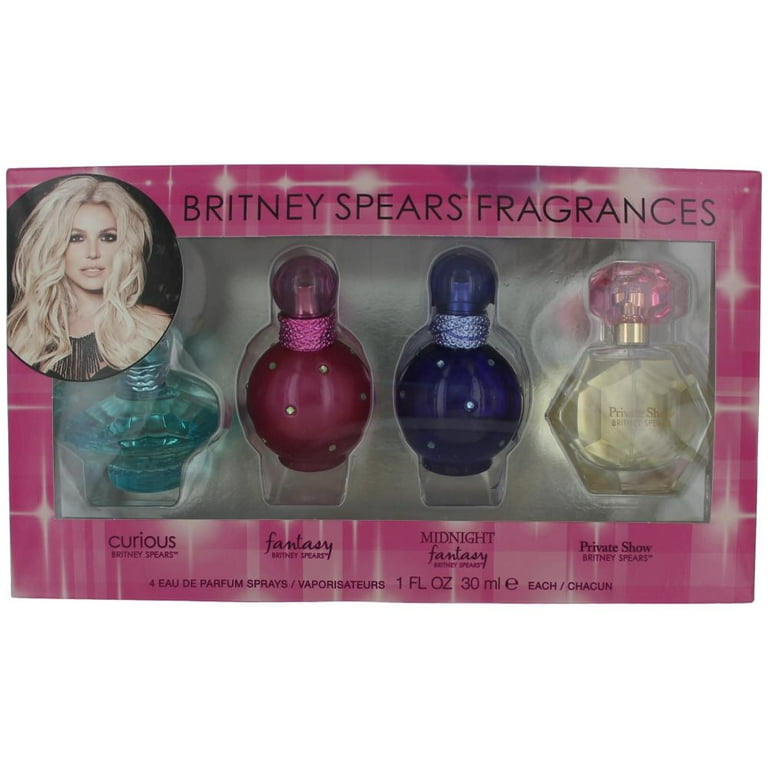 Britney Spears Fragrances by Britney Spears for Women - 4 Pc