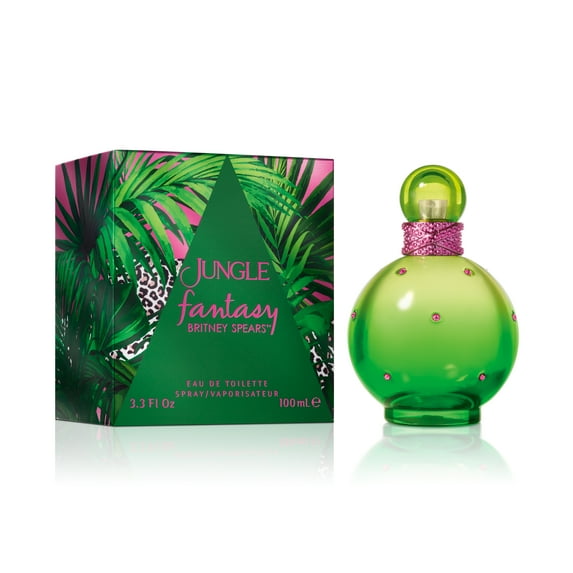 Britney Spears Jungle Fantasy Eau de Toilette Spray, Perfume for Women, 3.3 fl. oz