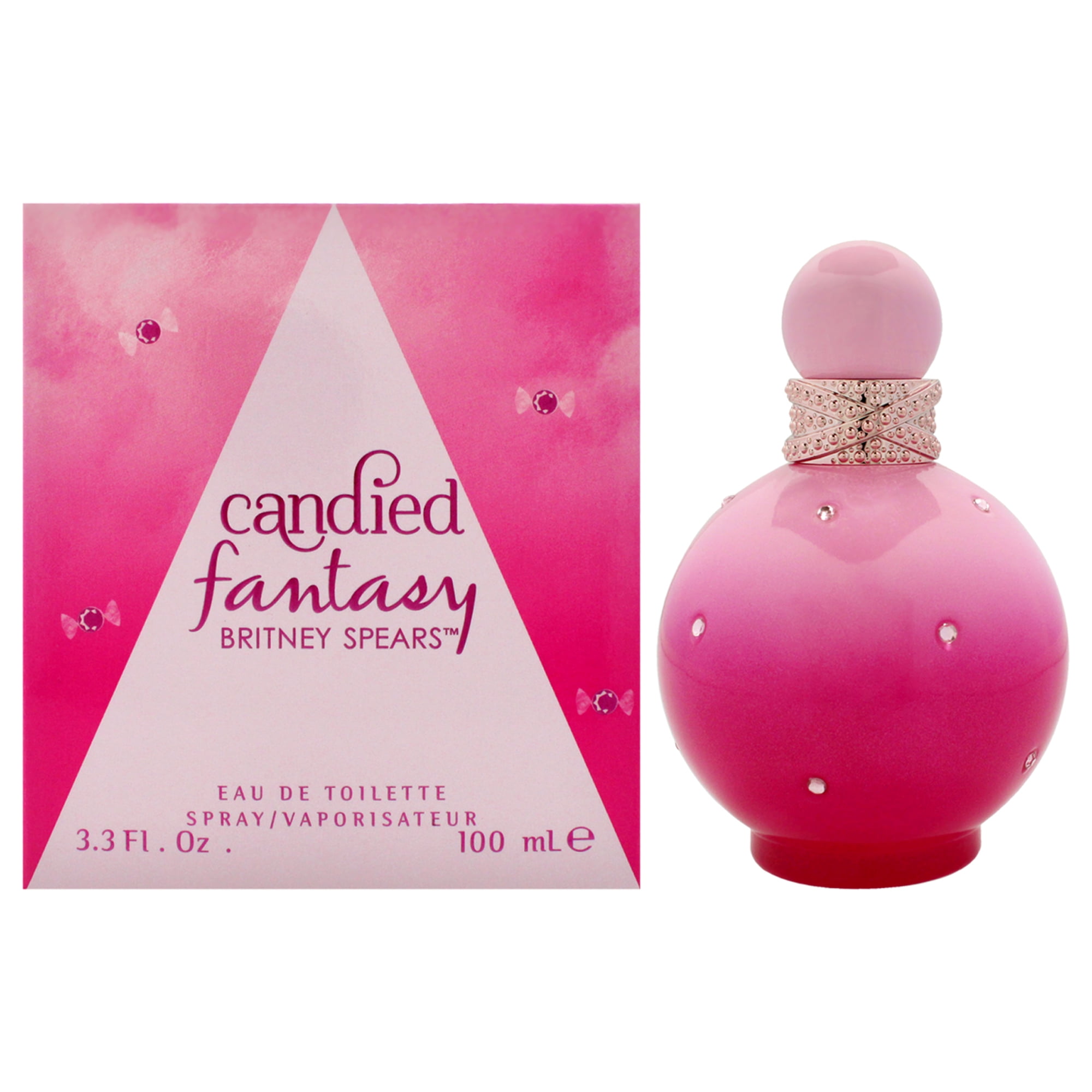 Candied Fantasy Pink Eau de Toilette Spray for Women, 3.3 oz