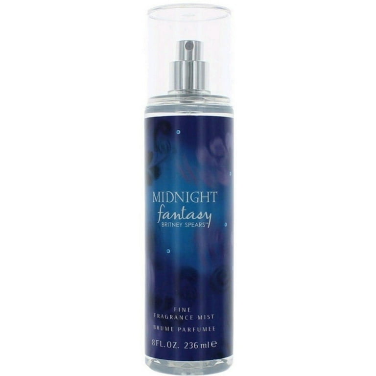 Fantasy Midnight Body Mist By Britney Spears - 8 oz Fantasy Midnight Body Mist By Britney Spears - 8 oz