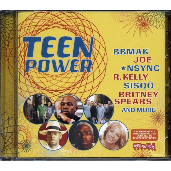Britney Spears, Nsync, Aaron Carter, Etc. - Teen Power - CD