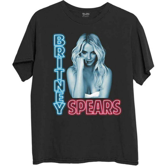 Britney Spears Unisex T-Shirt: Neon Light