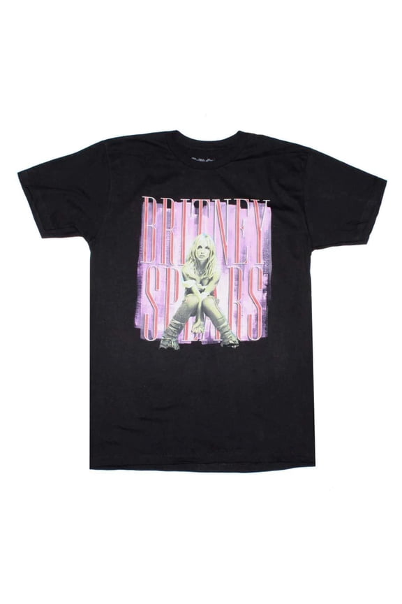 Britney Spears Yellow and Pink T-Shirt