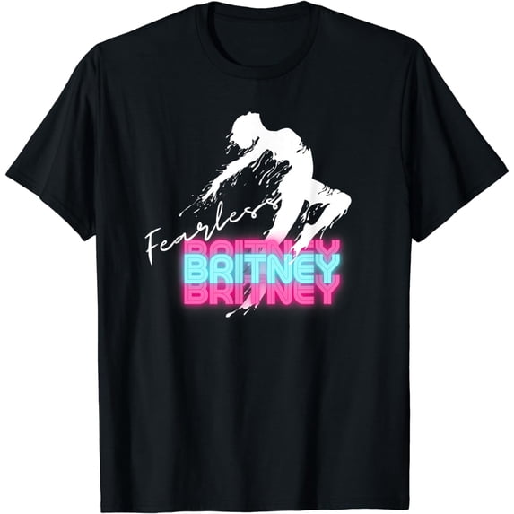 Britney Strong Fearless and Free Woman Dancer T-Shirt
