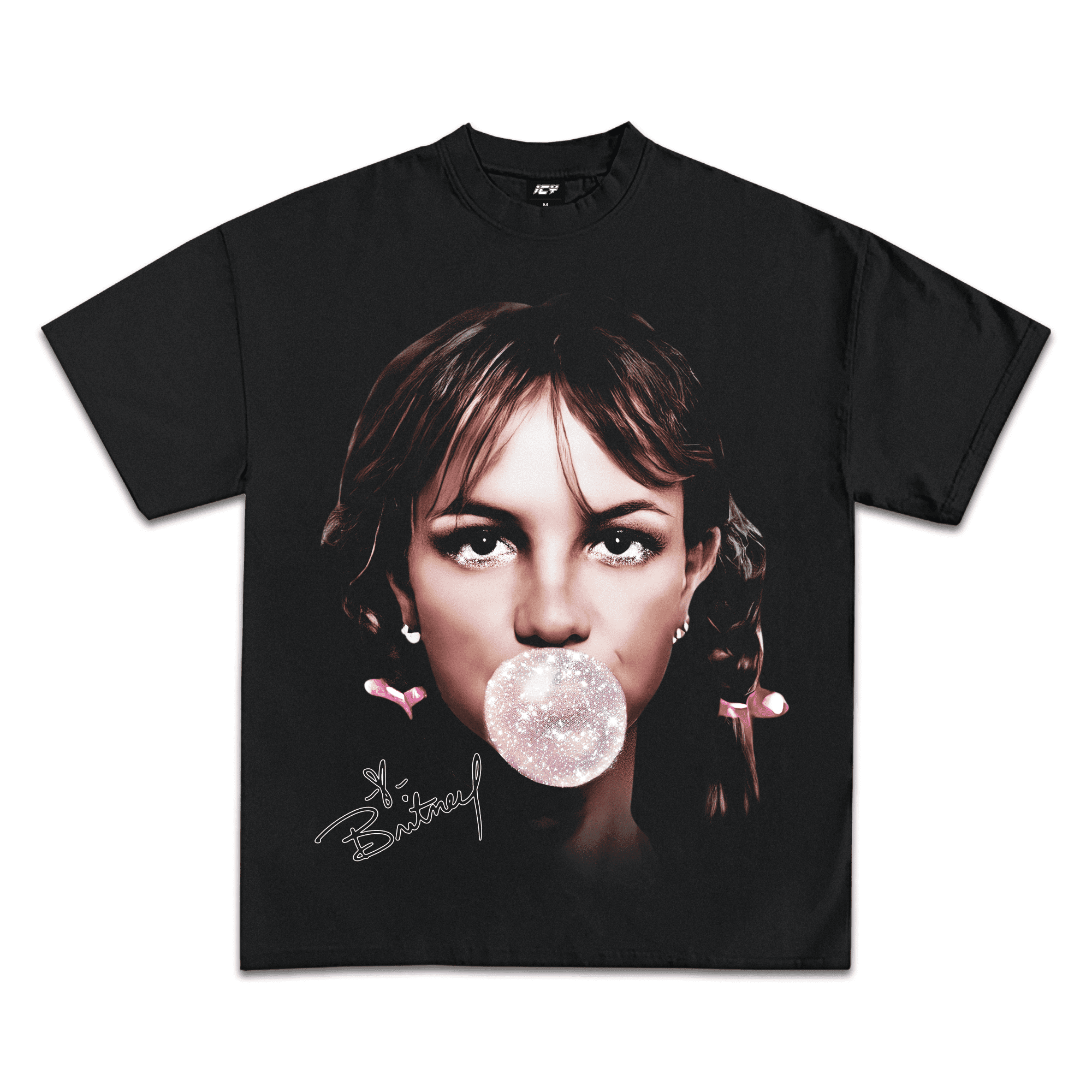 Britneyyy Spears Graphic T Shirt Tee Unisex, Color: Charcoal, Size: 3XL 