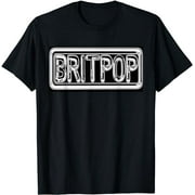 Britpop 1990's British Pop UK Music Lover T-Shirt