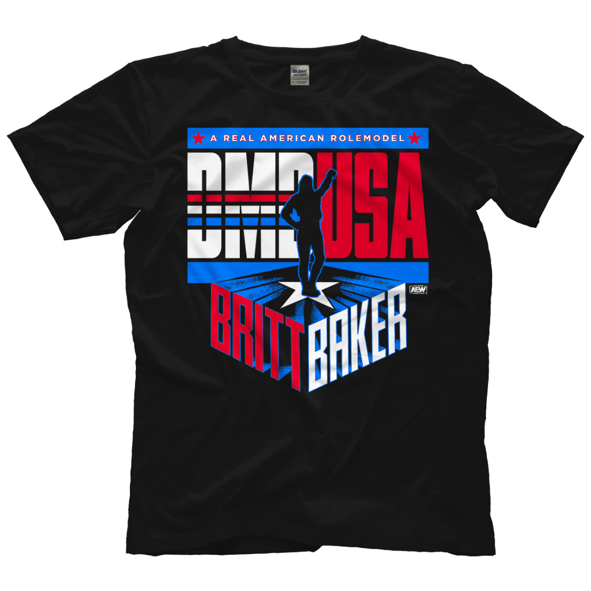 Britt Baker A Real American Rolemodel AEW Official TShirt
