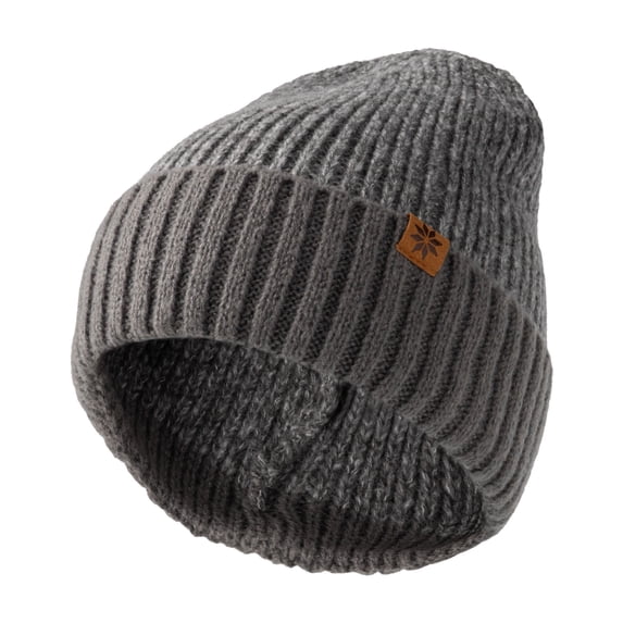 Britt's Knits Bonfire Rib Knit Cuff Beanie - Gray (Kid's)