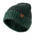 thumbnail image 1 of Britt's Knits Bonfire Rib Knit Cuff Beanie - Green (Kid's), 1 of 6