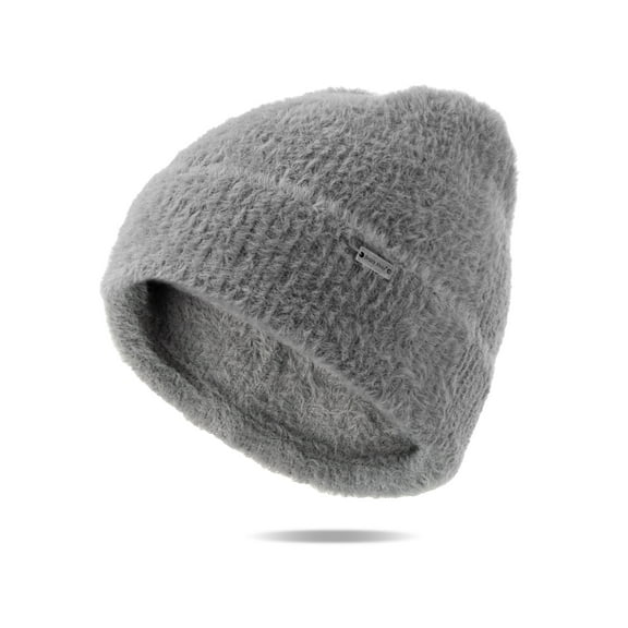 Britt’s Knits Bristol Soft Feather Knit Beanie Warm Winter Hat - Gray (Women's)