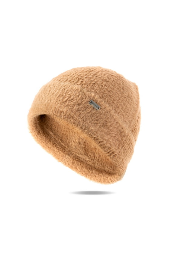 Britt’s Knits Bristol Soft Feather Knit Beanie Warm Winter Hat - Tan (Women's)