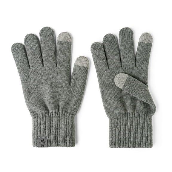 Britt's Knits Craftsman Knit Tech-Compatible Gloves - Gray (Men's)