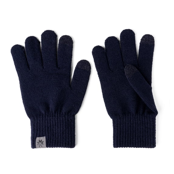 Britt's Knits Craftsman Knit Tech-Compatible Gloves - Navy (Men's)