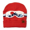 thumbnail image 1 of Britt's Knits Freestyle Soft Knit Beanie Rib Knit Cuff Hat - Red (Kid's), 1 of 6