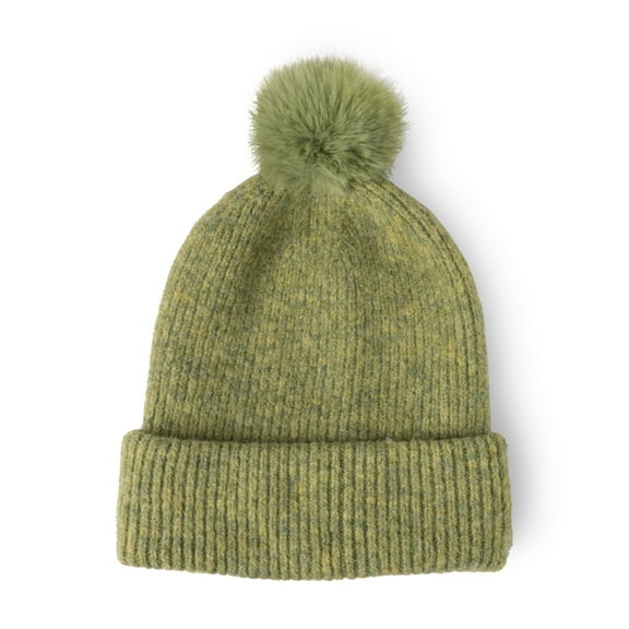 Britt's Knits Powder Oversized Knit Pom Hat - Green (Women's)