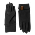 thumbnail image 1 of Britt's Knits Pro Tip Texting Warm Gloves Double Ribbed Cuffs - Black, L-XL (Unisex), 1 of 10