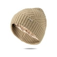 thumbnail image 1 of Britt's Knits Satin Lined Beanie Cold Weather Warm Hat - Sand (Women's), 1 of 8