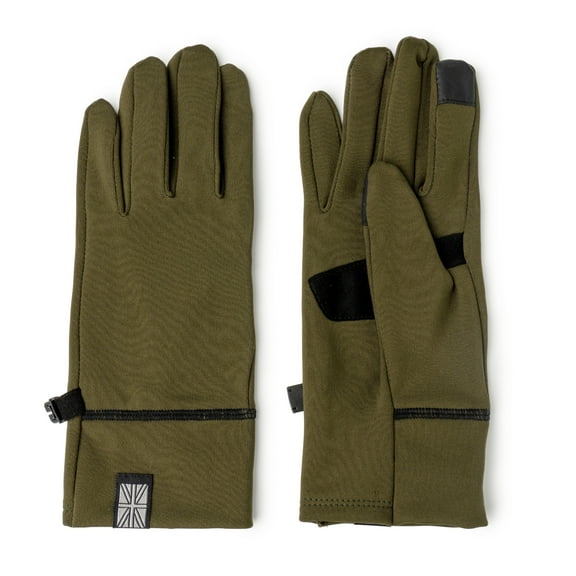Britt’s Knits ThermalTech Gloves Cold Weather Touch Screen Fleece Lining Gloves - Olive (Unisex)