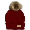 thumbnail image 1 of Britt's Knits  Unique Weave Plush Lined Knit Hat with Pom (Women), 1 of 2