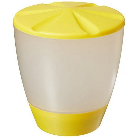 Britta Products Turner-Yellow01 Solar Patio Table Lamp with LED Candle Accent Light