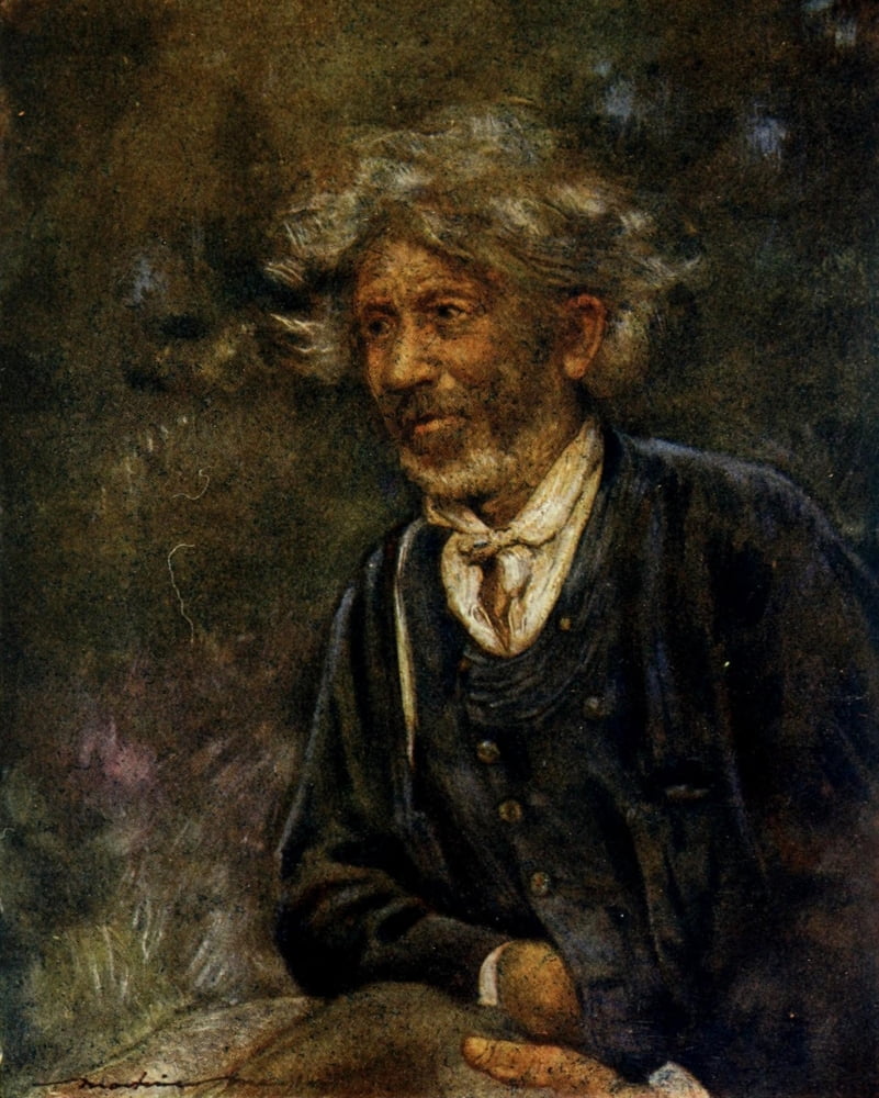 Brittany 1912 Beggar Canvas Art - Mortimer Menpes (24 x 36)