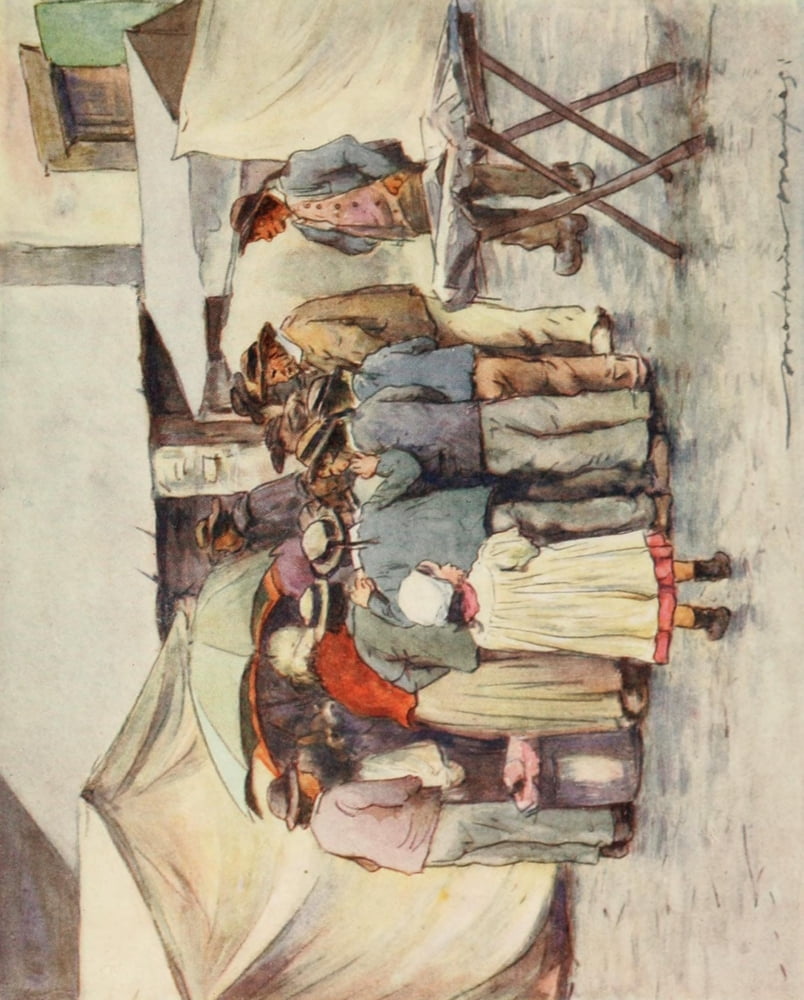 Brittany 1912 Curiosity Canvas Art - Mortimer Menpes (18 x 24)
