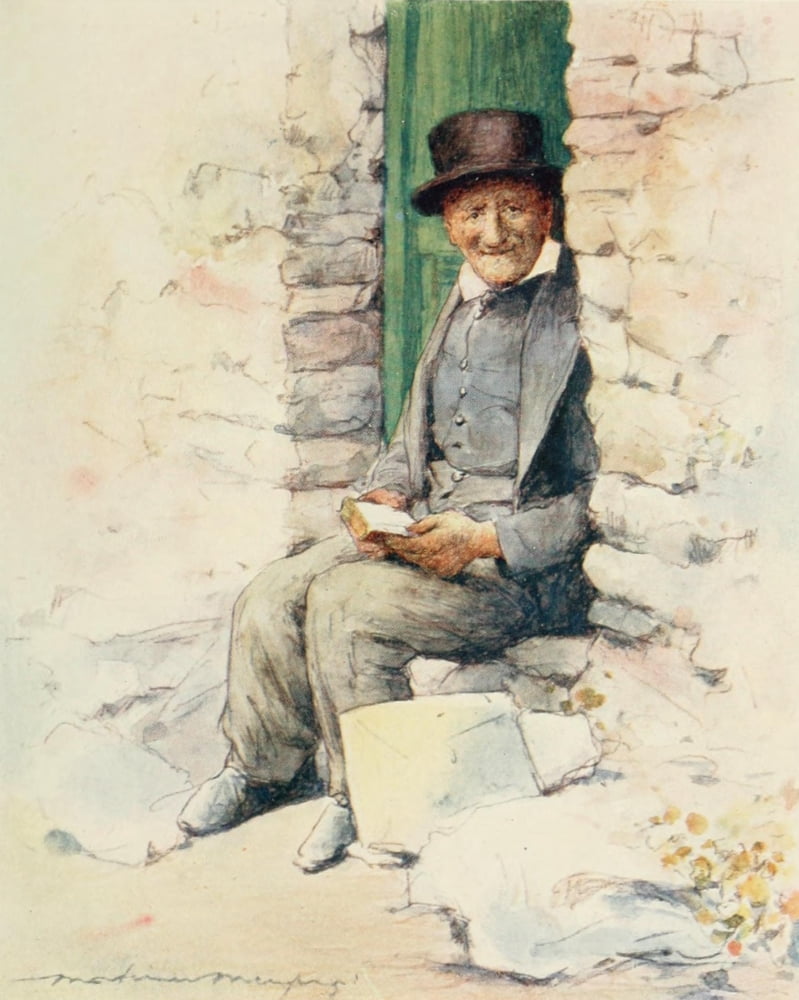 Brittany 1912 Sunday Canvas Art - Mortimer Menpes (24 x 36)