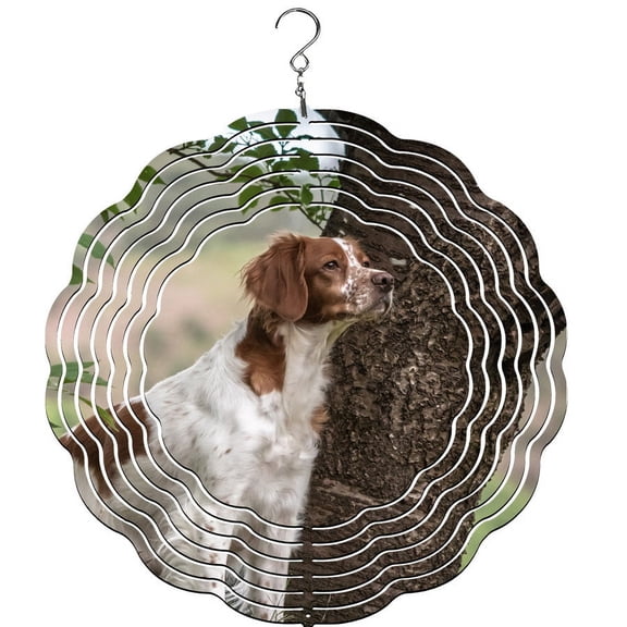 Brittany Brown Wind Spinner