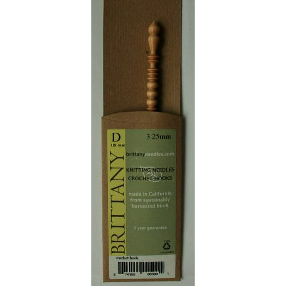 Brittany Crochet Hook-Size D3/3.25mm