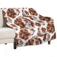 thumbnail image 1 of Brittany Spaniel Dog Super Soft Blanket Flannel Throw Blanket Flannel Microfiber Blankets for Couch Bed Sofa Fluffy and Warm 50"x60", 1 of 9