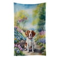 thumbnail image 1 of Brittany Spaniel Spring Path Kitchen Towel 15 in x 25 in, 1 of 6