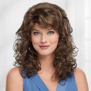 Brittany Wig by Paula Young - Long, Lush Wig with Relaxed, Spiraled Curls That Provide Volume ness / 20+ Multi-tonal Shades of Blonde, Grey, Brown, and Red