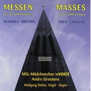 ASDOKLHQ Britten / Langlais / Schmalz / Grootens / Sieber - Masses of the 20th Century - Music & Performance - CD