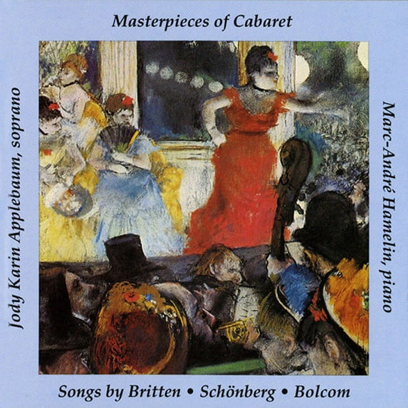 Britten - Masterpieces of Cabaret - Music & Performance - CD