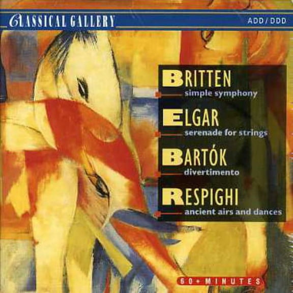 Britten: Simple Sym / Elgar: Serenade for STR (CD)
