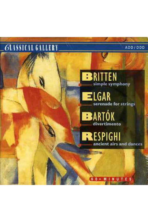 Britten: Simple Sym / Elgar: Serenade for STR (CD)