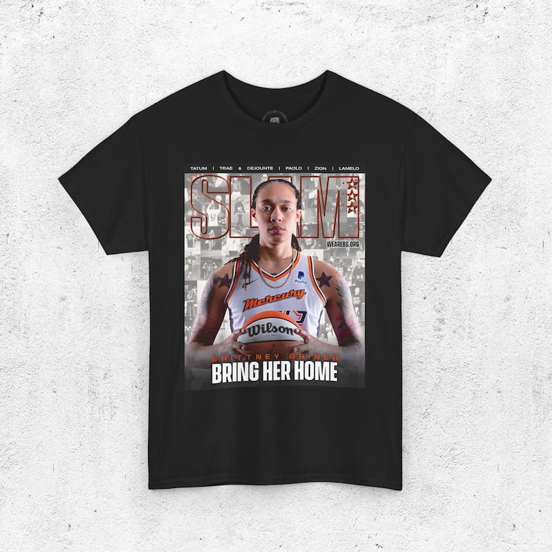 Brittney Griner Shirt, Phoenix Mercury Magazine Cover TShirt, Unisex