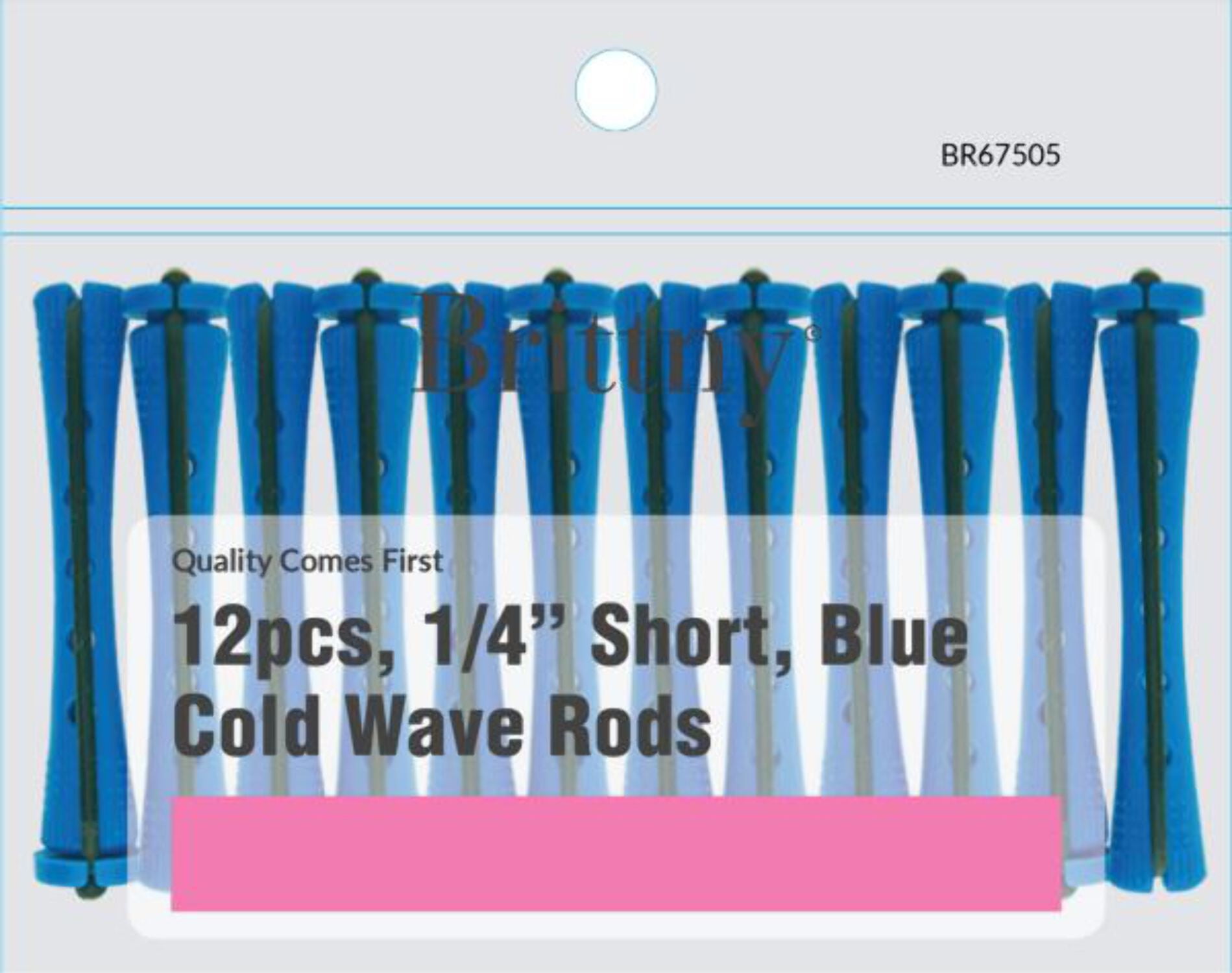 Interlocking Wave Rods Brittny - 12PCS 1/4