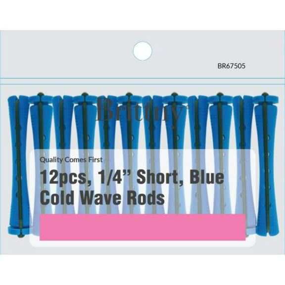 Brittny - 12PCS 1/4" Cold Wave Rods