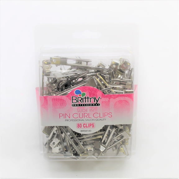 Brittny Slide In Pin Curl Clips BR58141