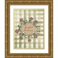 thumbnail image 1 of Britton, Pam 12x14 Gold Ornate Wood Framed with Double Matting Museum Art Print Titled - Holiday Home II, 1 of 4