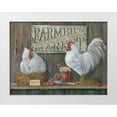 thumbnail image 1 of Britton, Pam 18x15 White Modern Wood Framed Museum Art Print Titled - Farmers Market, 1 of 4
