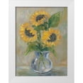 thumbnail image 1 of Britton, Pam 19x24 White Modern Wood Framed Museum Art Print Titled - Sunny Bouquet, 1 of 4