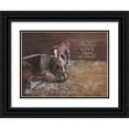 thumbnail image 1 of Britton, Pam 24x19 Black Ornate Wood Framed with Double Matting Museum Art Print Titled - A Mothers Love, 1 of 4