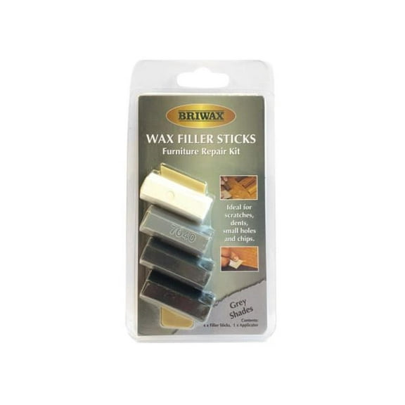 Briwax - Wax Filler Sticks Grey Shades (Pack 4)