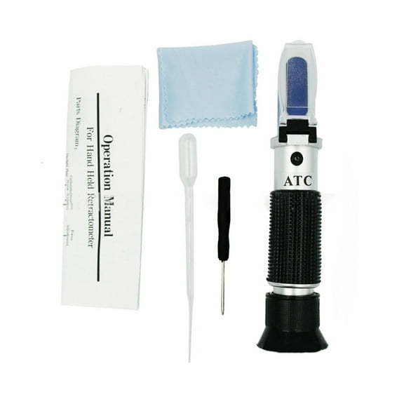 Brix Meter Handheld-Refractometer Food Beverage Brix Test Analyzer Refractometer