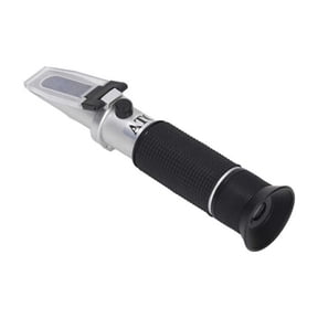 Brix Refractometer 032% Brix Meter Tester Refractometer Portable Handheld ATC Sugar Refractometer For Beverages Honey Brix ,Easy to Use