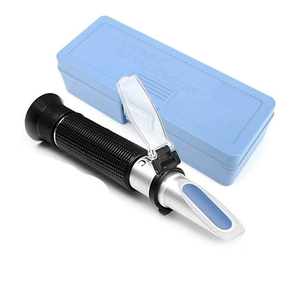 Brix Refractometer Tester With ATC Calibration Sugar 0-32% Tools Meter For Fruit Vegetables Juice Refractometro ,Easy to Use