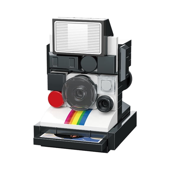 BrixVibe Camera Building Blocks Building Set Compatible with Lego Digital Retro Camera Classic Series for Teens Adults 69 pcs