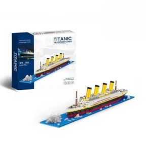 BrixVibe Iceberg Titanic Ship Building Set Compatible with Lego Cruise Ship Collectible Display Model for Adults Teens 3363pcs